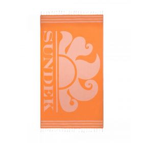 Sundek Telo Mare Fouta Jacquard Con Logo